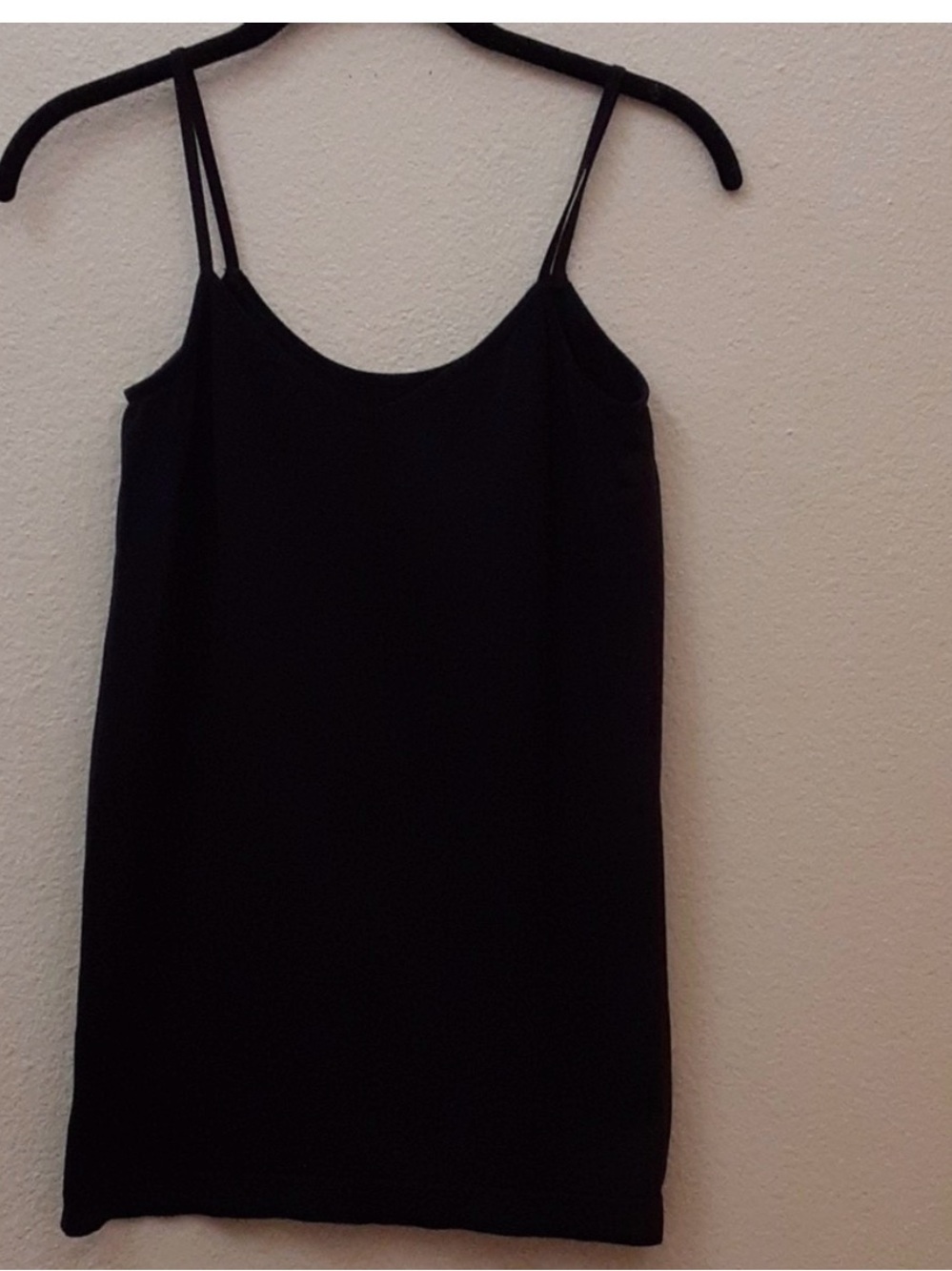 Two Black Spaghetti Strap Camisole
